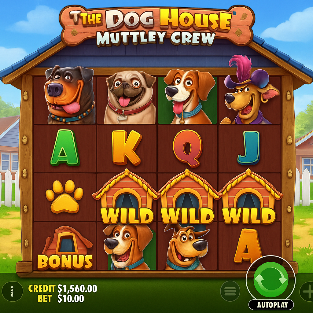 EgoGames - The Dog House Muttley Crew Slot Game - Pragmatic Play