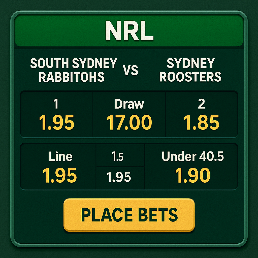 EgoGames - NRL Betting - Rugby League Odds